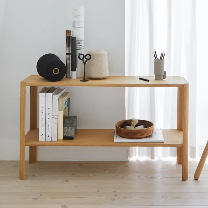 Leaf Shelf, 1 x 2, oak from Form & Refine