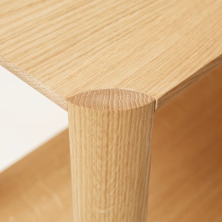Leaf Shelf, 1 x 2, oak from Form & Refine
