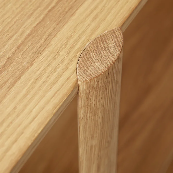 Leaf Shelf, 1 x 2, oak from Form & Refine