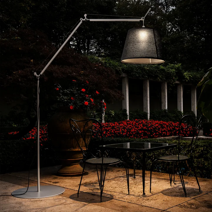 Tolomeo Paralume outdoor floor lamp by Artemide