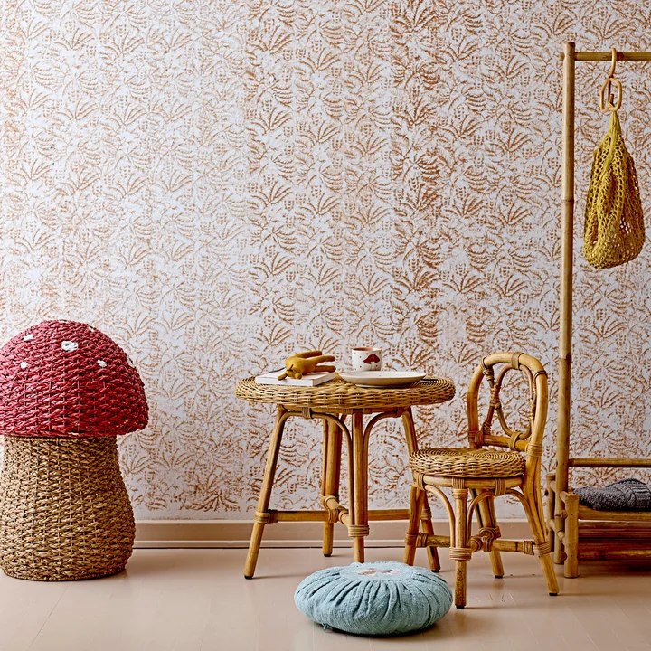 Hortense rattan chair from Bloomingville .