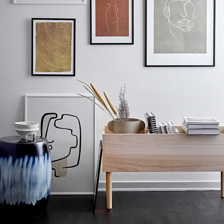 Douve book stand from Bloomingville .