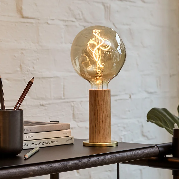Knuckle Table lamp including bulb from Tala .