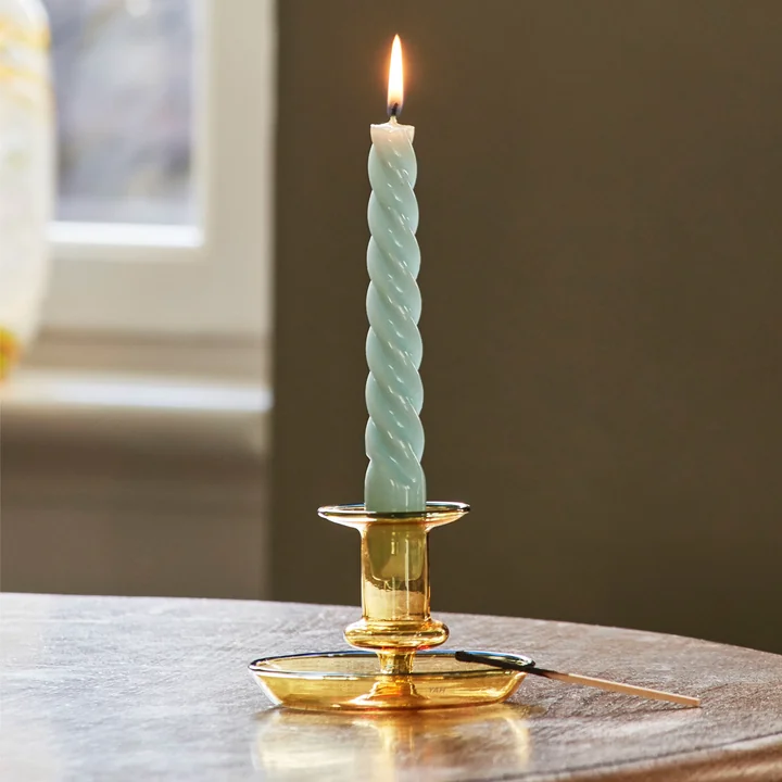 Spiral Stick candles H 19 cm from HAY.