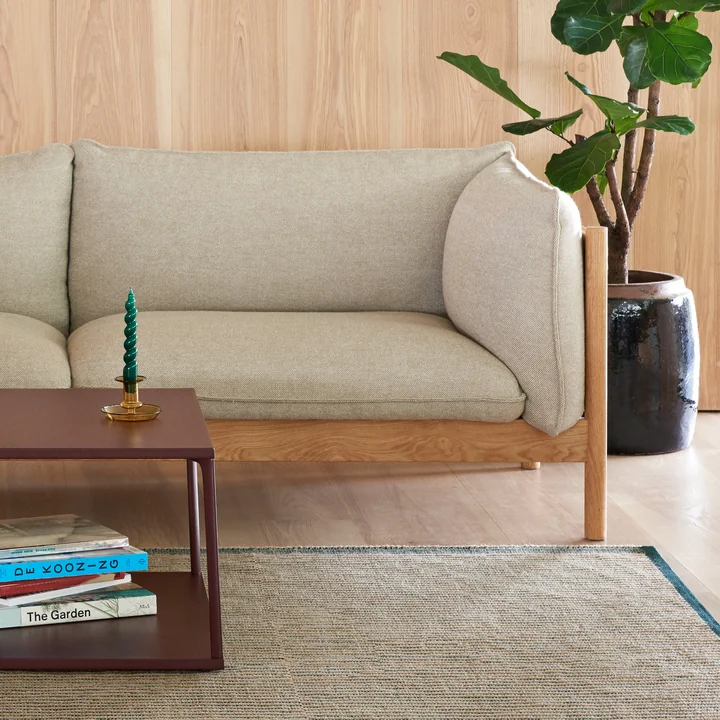 Tapis carpet, 170 x 240 cm, black / green of HAY.