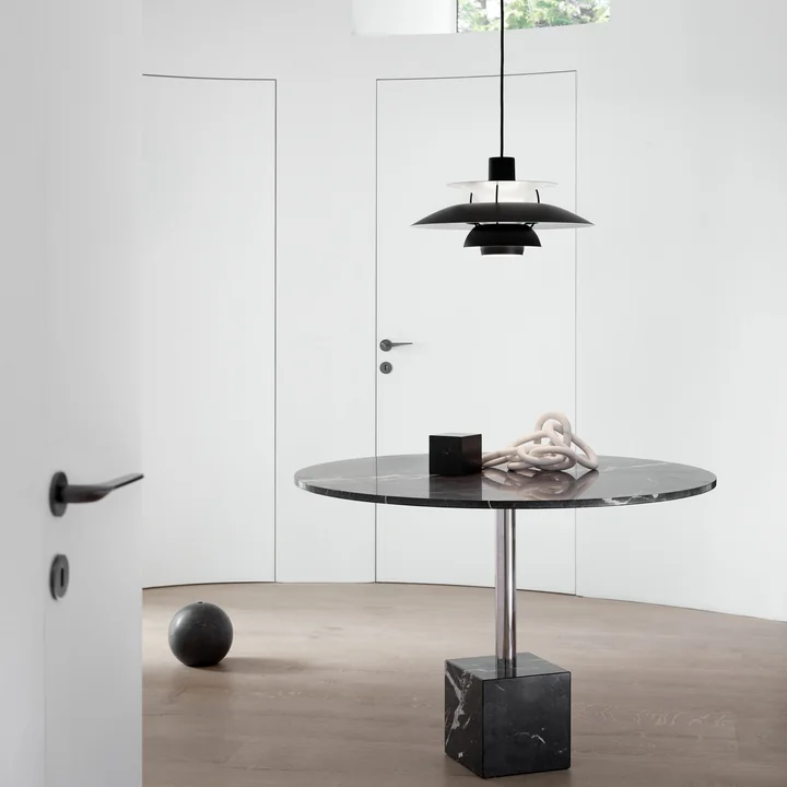 PH 5 pendant light from Louis Poulsen .
