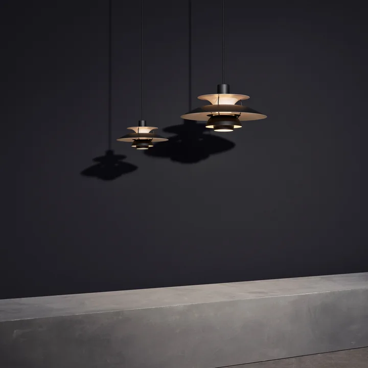 PH 5 pendant light from Louis Poulsen .