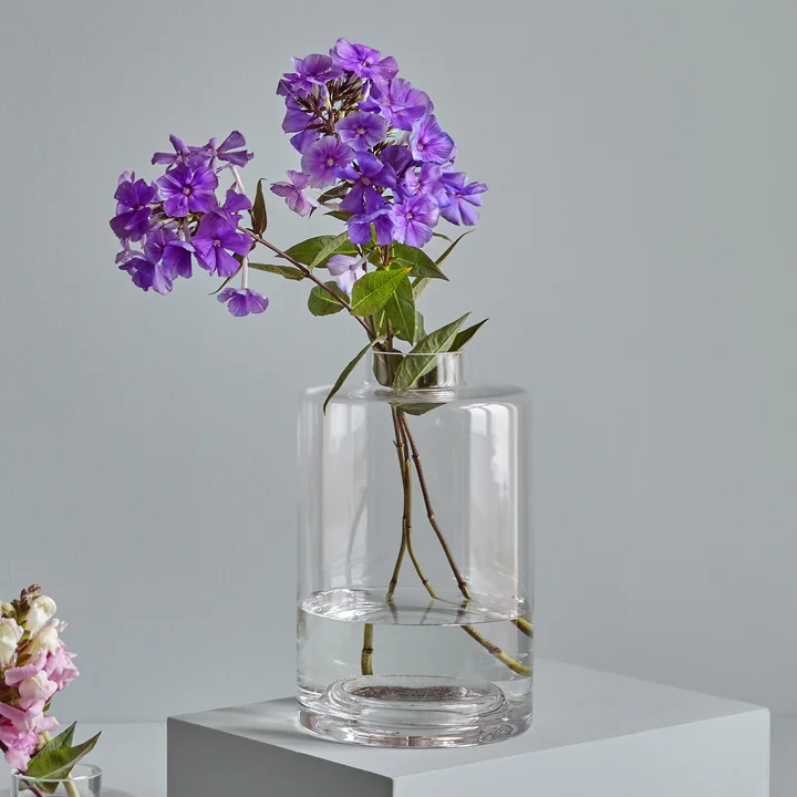Stackable Vase from Collection with flowers