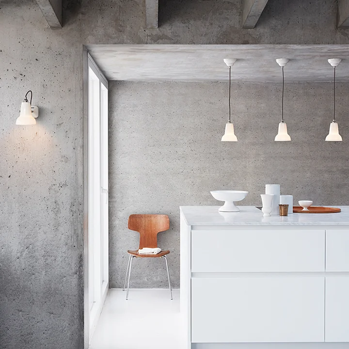 Original 1227 Mini Ceramic Pendant Light from Anglepoise