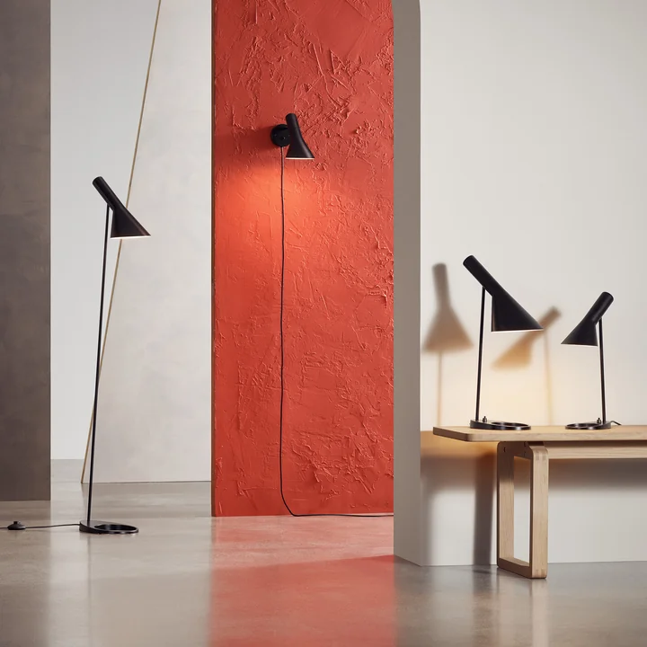 The AJ lights from Louis Poulsen in their different versions