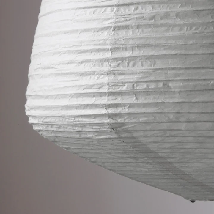 Bidar lampshade, Ø 50 cm, gray by House Doctor is characterized by its translucent surface
