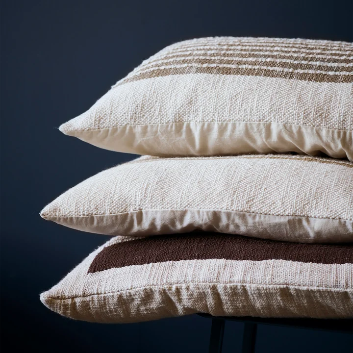 The Yarn pillowcase from House Doctor in its various designs