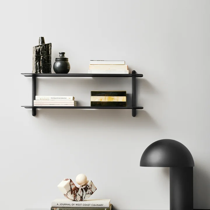 Nivo Wall shelf from Gejst in black