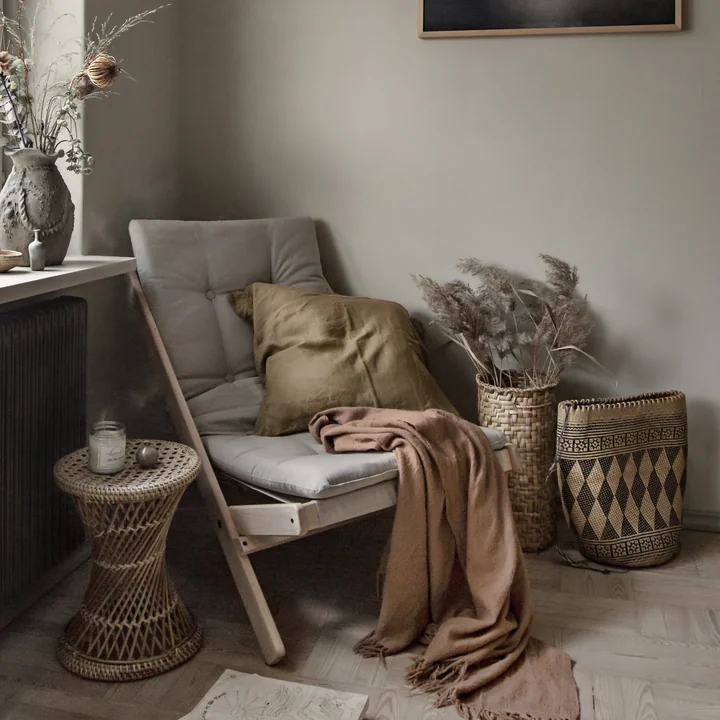 The Boogie folding chair from Karup Design in the living room