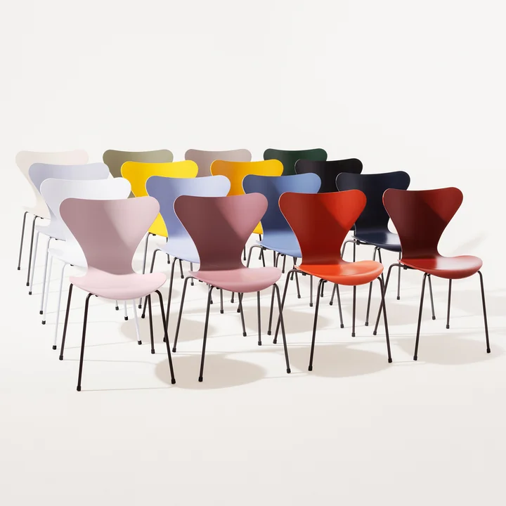 Series 7 chair Sense of Colour from Fritz Hansen