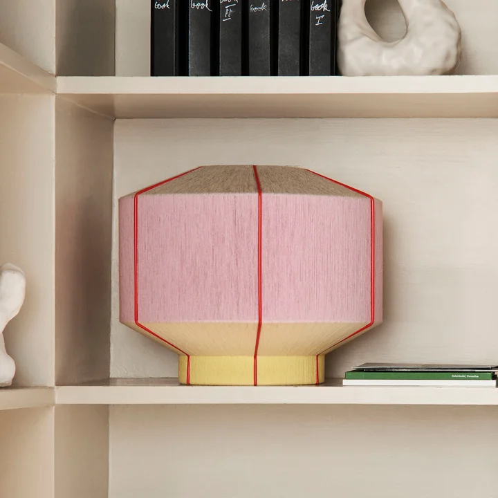 The candy lampshade, Ø 38 x H 32 cm, ice cream by HAY on a shelf