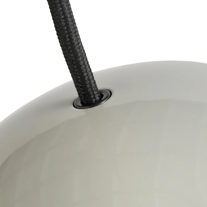 The Pao Steel pendant lamp, cream by HAY