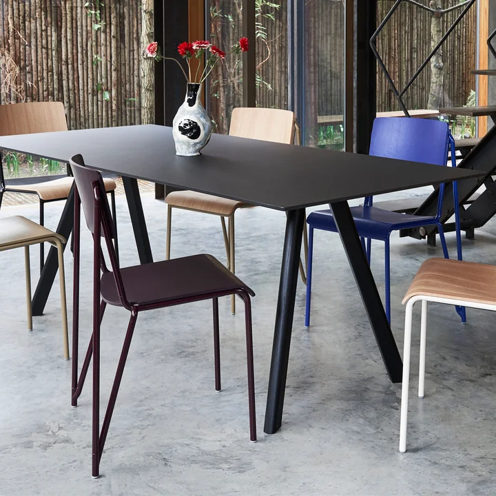 ダイニングチェア HAY PETIT STANDARD BLACK HAY - Petit Standard chair | Connox