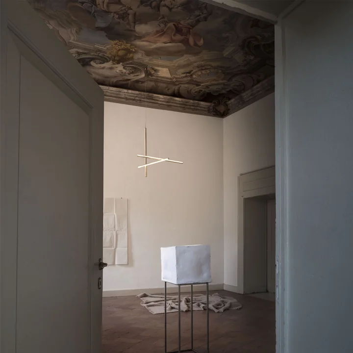 The Coordinates LED pendant luminaire in museum ambience