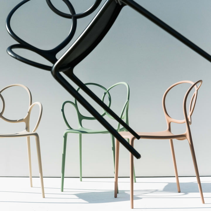 The Sissi armchair and the Sissi Ensemble chair