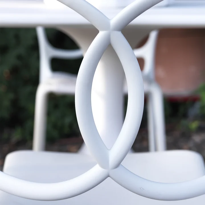 The Sissi chair from Driade in detail