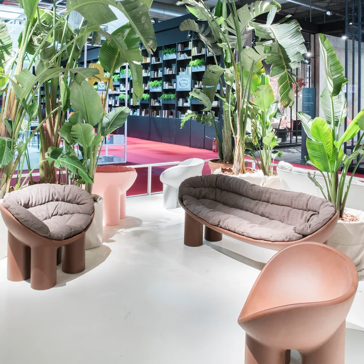 Driade - Roly Poly, Sofa and Armchair in the urban jungle