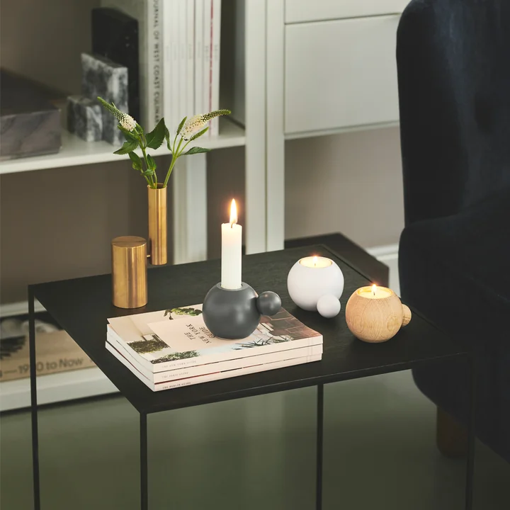 RoundNRound candle and tea light holders from applicata