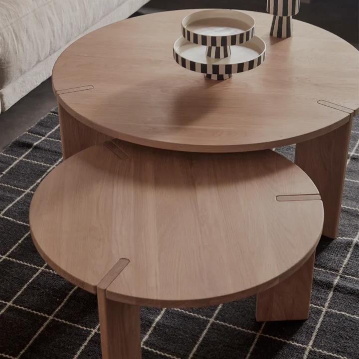 The Toppu tray on the OY coffee table from OYOY