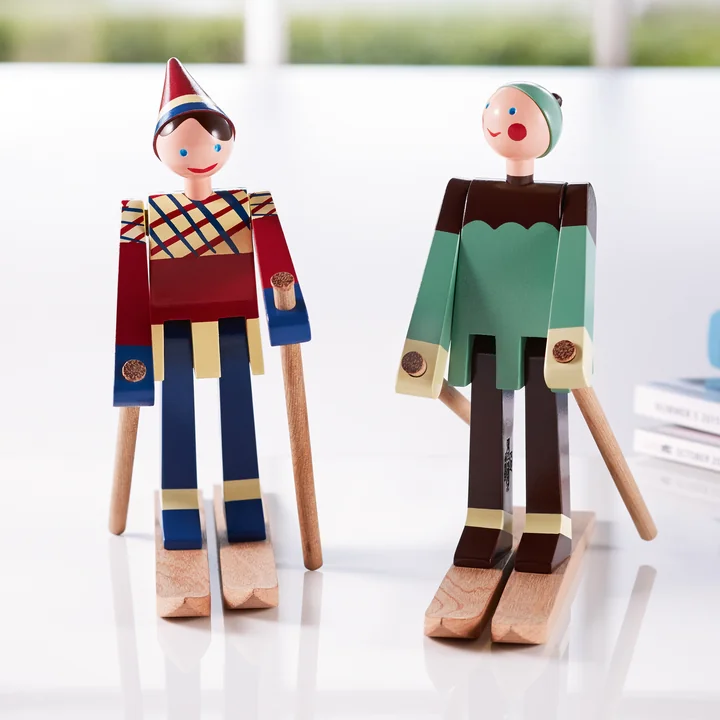 Skier buoy and datti on joint trip