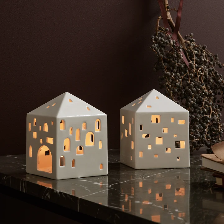Urbania Tealight houses from Kähler Design