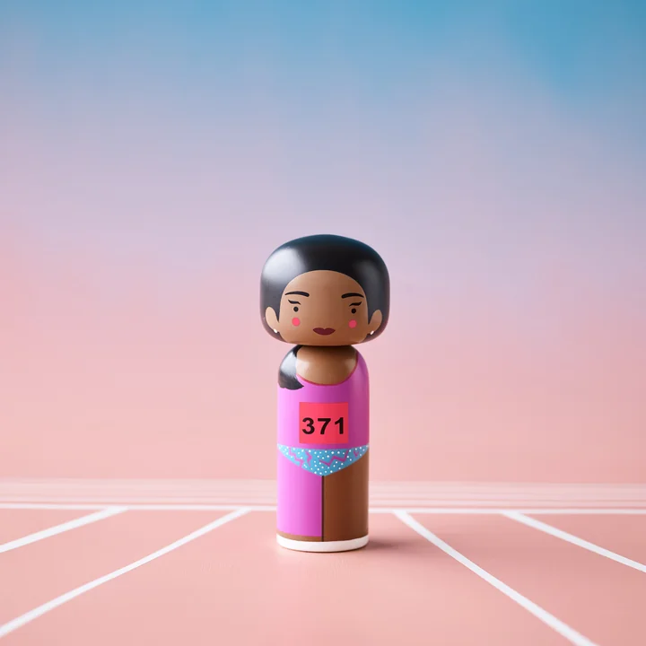 Sketch Inc. wooden figure H 14,5 cm Flo-Jo from Lucie Kaas