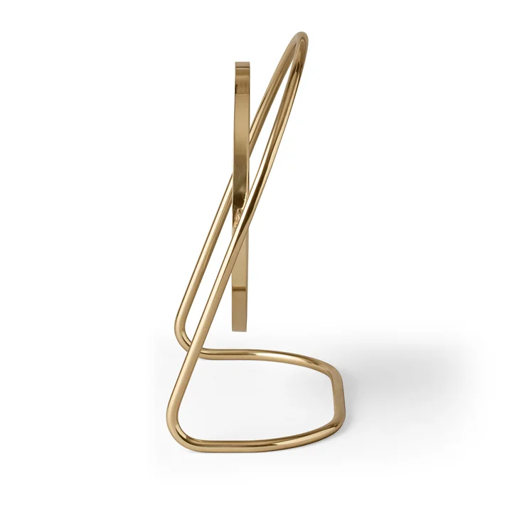 The Nimbus table mirror, brass gold from Audo