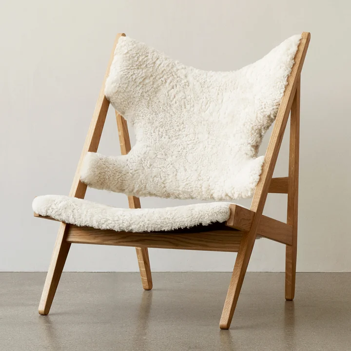Knitting Chair Sheepskin from Audo