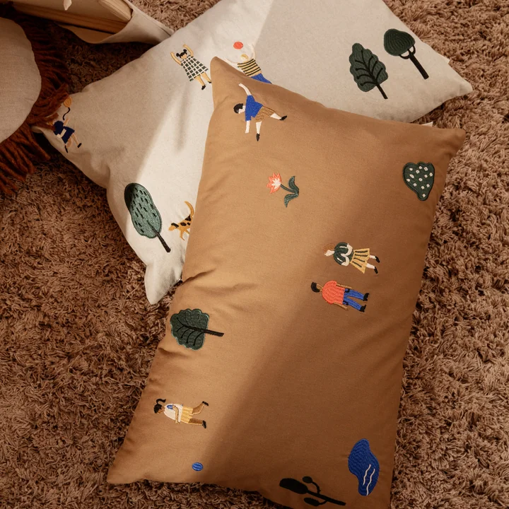 The The Park Cushions from Ferm Living in its different colours