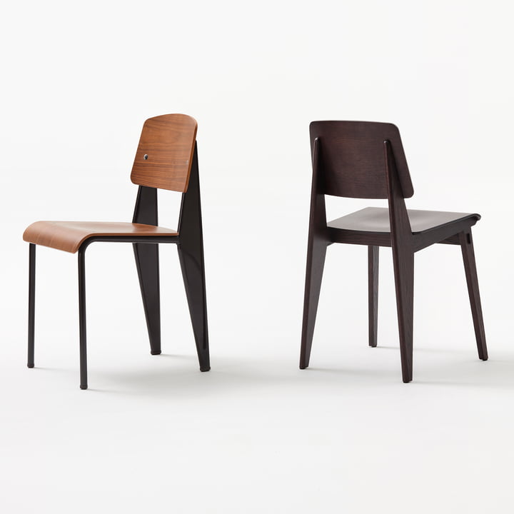 Wooden chairs in iconic design