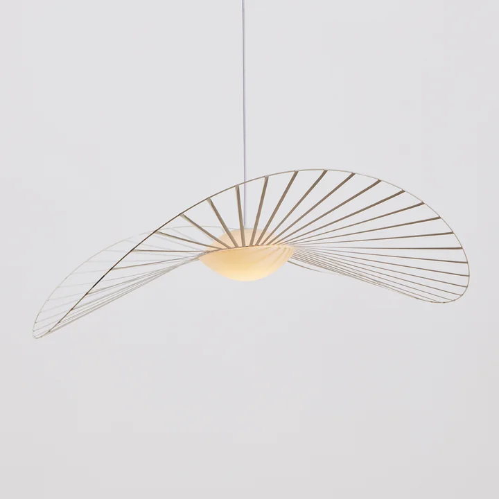 The Vertigo Nova pendant lamp from Petite Friture in white is a tribute to the star Nova