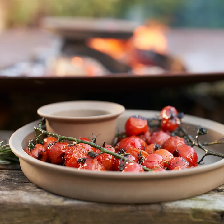 The Ildpot series from FDB Møbler at outdoor barbecues