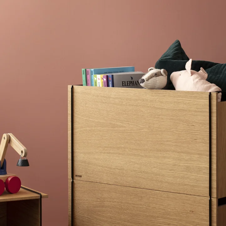 The stackable storage box from Moebe