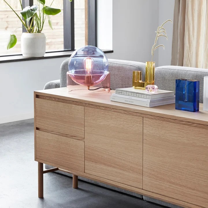 Scandinavian living room ambience with Hübsch Interior