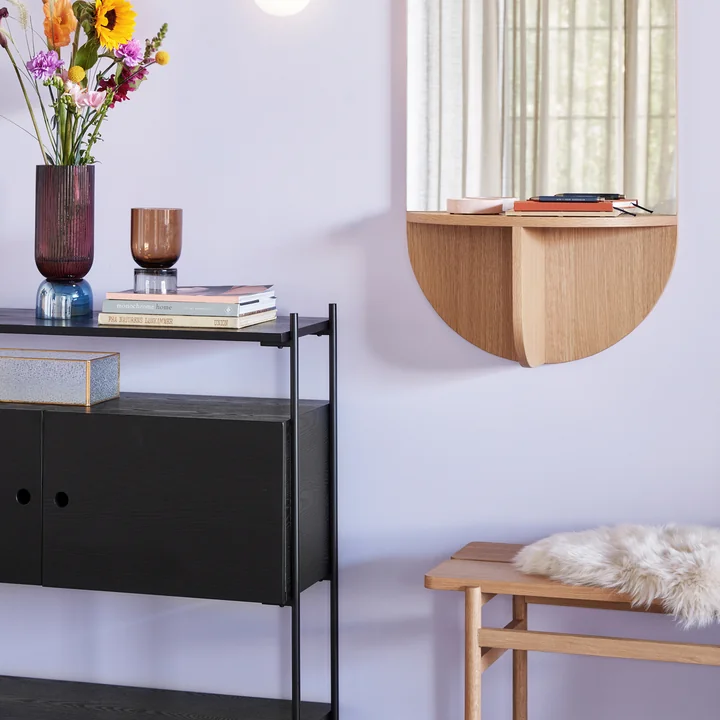 Stylish hallway with a Scandinavian look