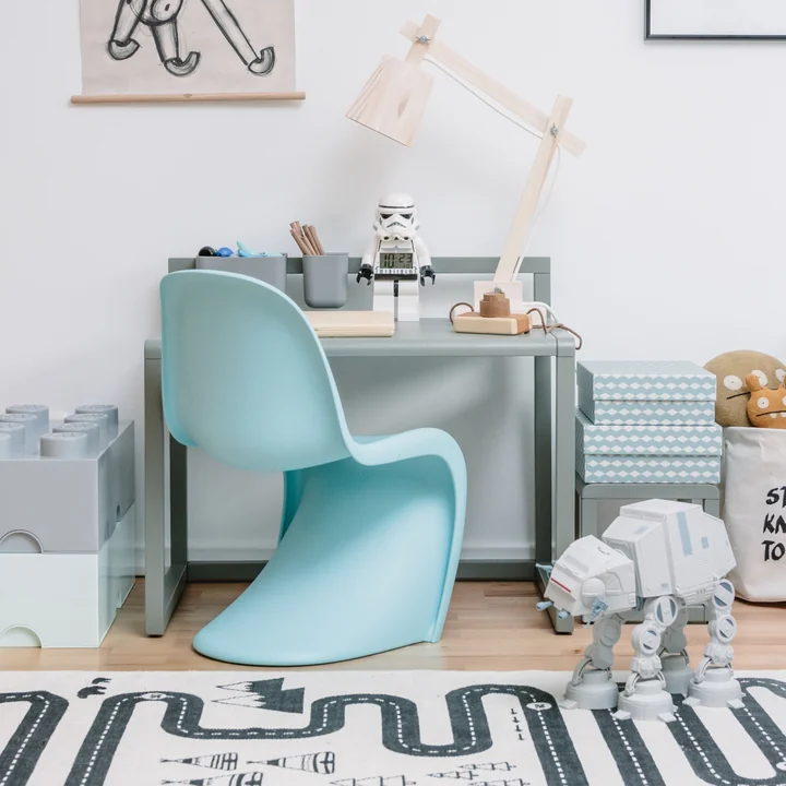 Light blue Panton Junior children's chair from Vitra