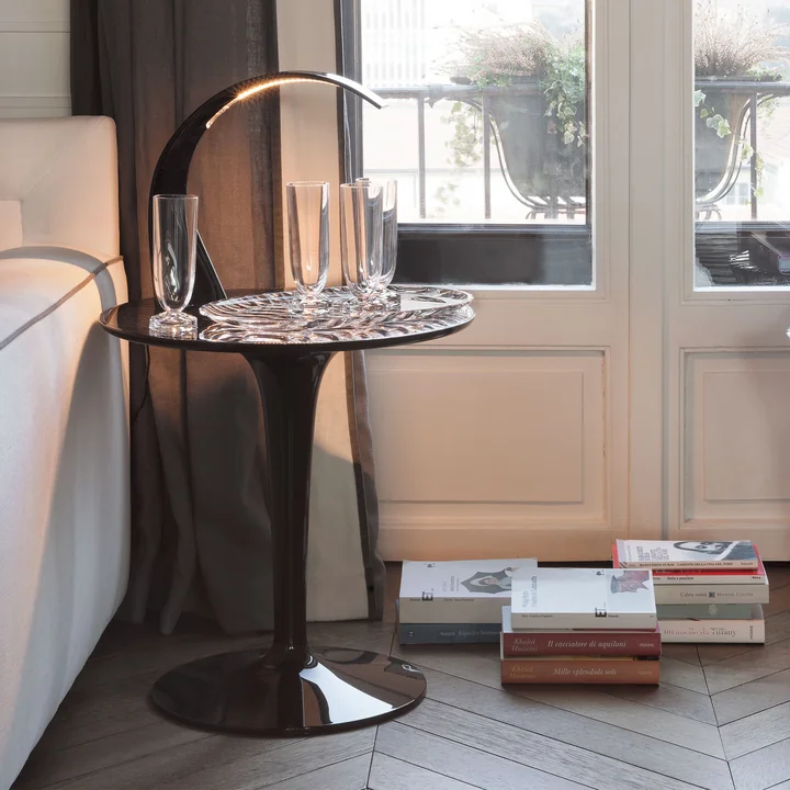 Noble design on the side table