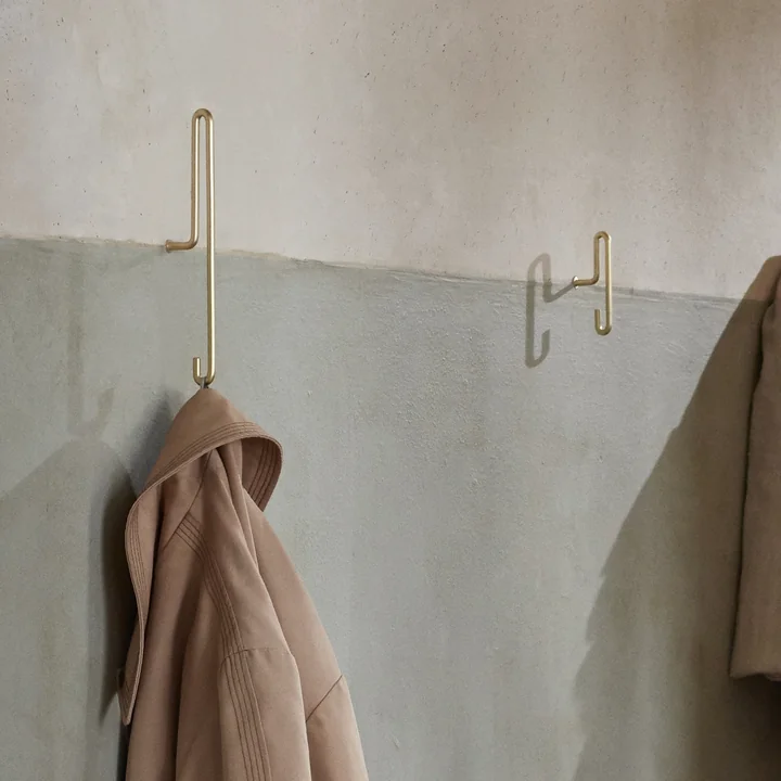 The Moebe Wall Hook in the hallway