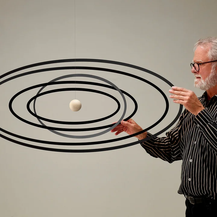 Stylish stars mobile in XXL