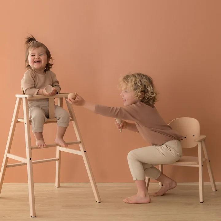 Growing Green Nobodinoz children's chair in beech