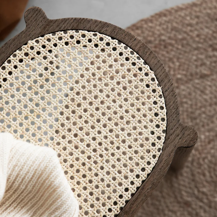 Stylish bench with a contrasting look