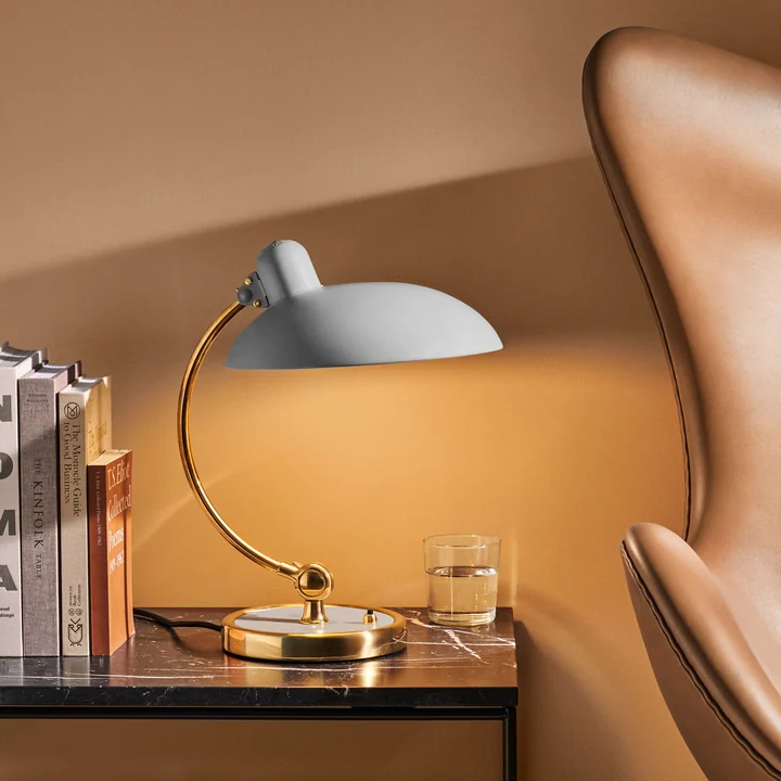 Luxurious table lamp in Bauhaus style
