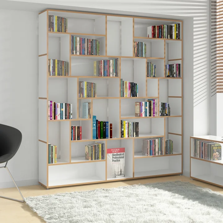 Hanibal Shelving system from Tojo in high