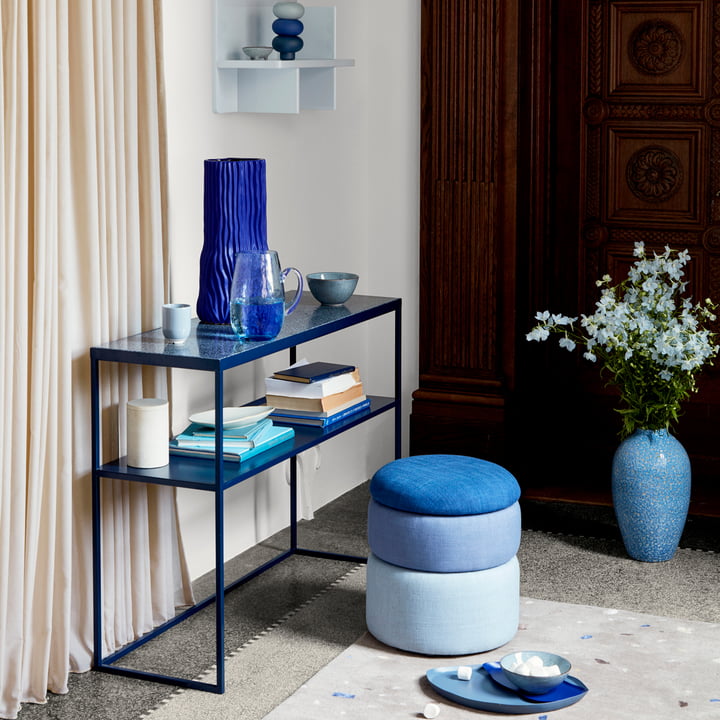 The Magny vase from Broste Copenhagen on a sideboard