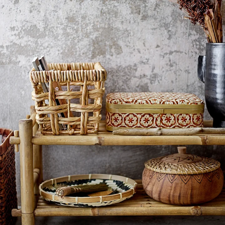 Water hyacinth storage basket by Bloomingville